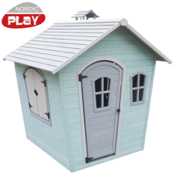 Nordic Play Legehus Blå 126x143x142 Cm