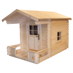 Mathilde Legehus 240x160 Cm Inkl. Overdækket Terrasse