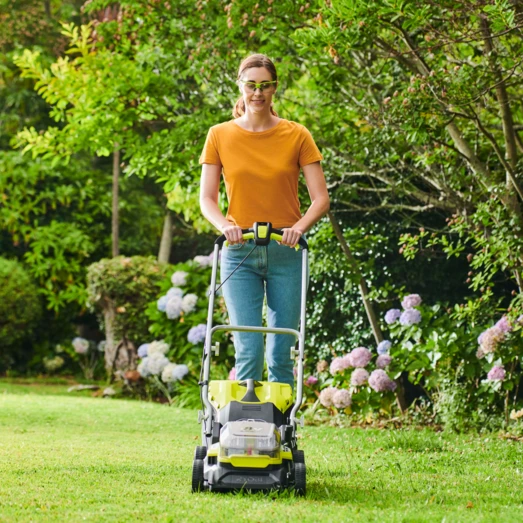 Ryobi RY18LMX37A-0 Plæneklipper Solo - Billede 8