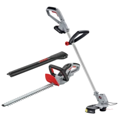 AL-KO Sæt Trimmer Og Hækkeklipper, GT 2000 + HT 2050 1x2,5 Ah Batteri Og Lader