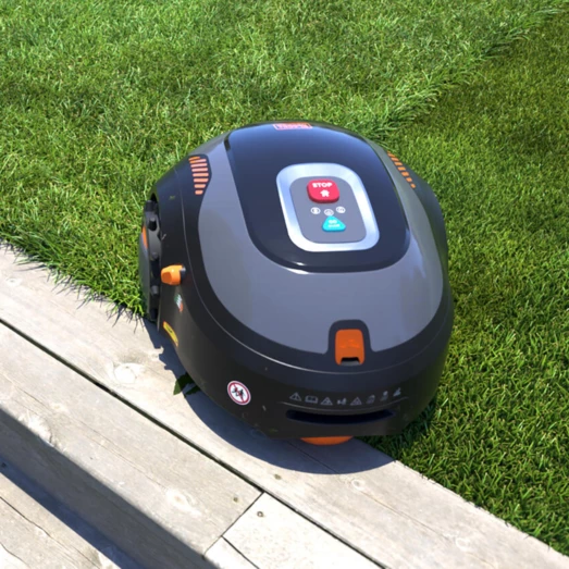 Black & Decker Black+Decker BCRMW123-QW Robotplæneklipper 700 M2 Inkl. Garage - Billede 6