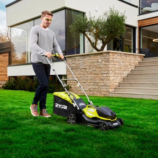 Ryobi RY18LMX37A-150 ONW+ 18V Plæneklipper 1x5.0 Ah Batteri Og Lader - Billede 3