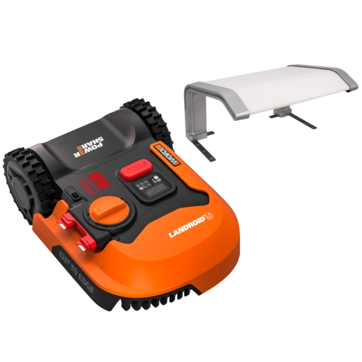 Worx Landroid M500 Robot Plæneklipper 67DB Inkl Garage