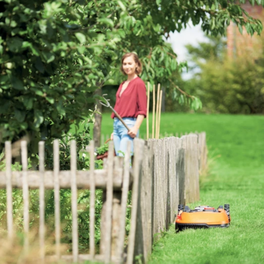 Worx Landroid L1000 Robotplæneklipper Med Garage - Billede 7