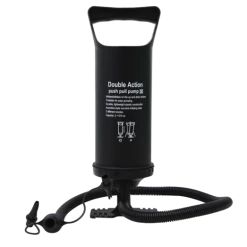 Luftpumpe Dobbeltvirkende Med Fleksslange
