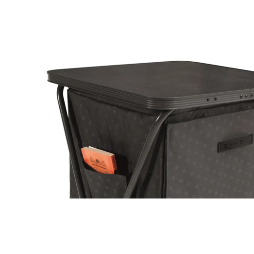 Camping Skab, Outwell Domingo Cabinet, Sort - Billede 8