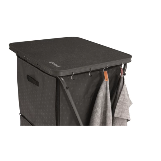 Camping Skab, Outwell Domingo Cabinet, Sort - Billede 9
