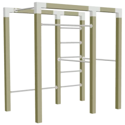 Plus Outdoor Fitness Model 2 Trykimprægneret