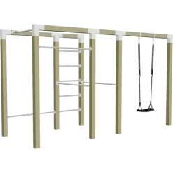 Plus Outdoor Fitness Model 3 Trykimprægneret