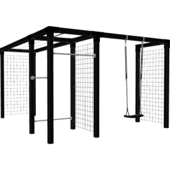Plus Daytime Med Stålespalier Modul 3 Sort