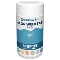 Swim & Fun Langsomklor 20 Gr. Tablet, 1 Kg