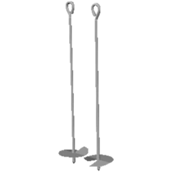 Plus Jordanker Til Gyngestativ 2-pak