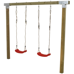 Plus Gyngestativ Cubic Med 2 Gynger Trykimprægneret