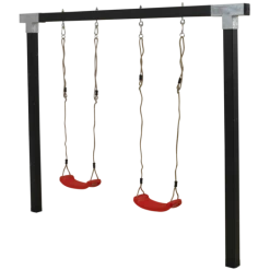 Plus Gyngestativ Cubic Med 2 Gynger Sort