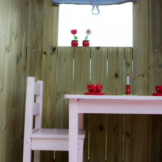 Plus Play Legetårn Inkl. Gyngestativ Trykimprægneret - Billede 4