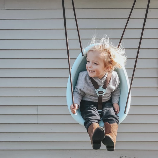 Swurfer Babygynge Kiwi Lyseblå - Billede 7
