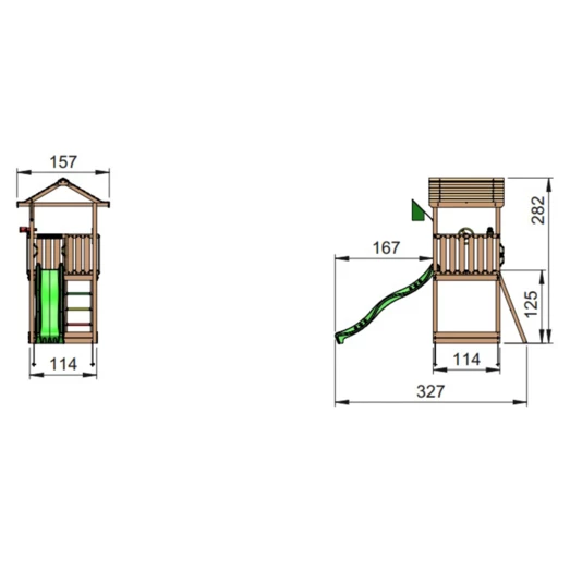 Jungle Gym House Legetårn - Billede 2