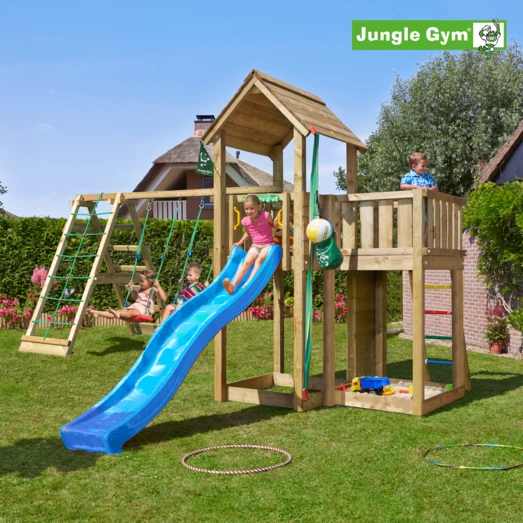 Jungle Gym Mansion Legetårn M/climbmodul