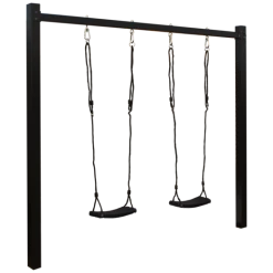 Plus Gyngestativ Med Sorte Gyngesæder