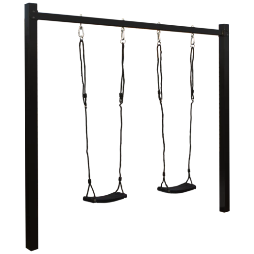 Plus Gyngestativ Med Sorte Gyngesæder