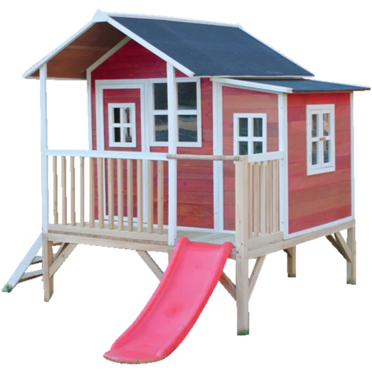 Exit Loft 350 Legehus Rød