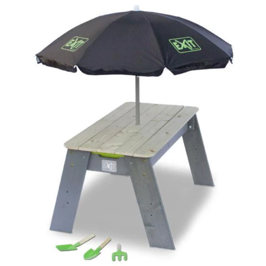 Exit Aksent Sand- Og Vandbord Inkl. Parasol Og Redskaber - Billede 2