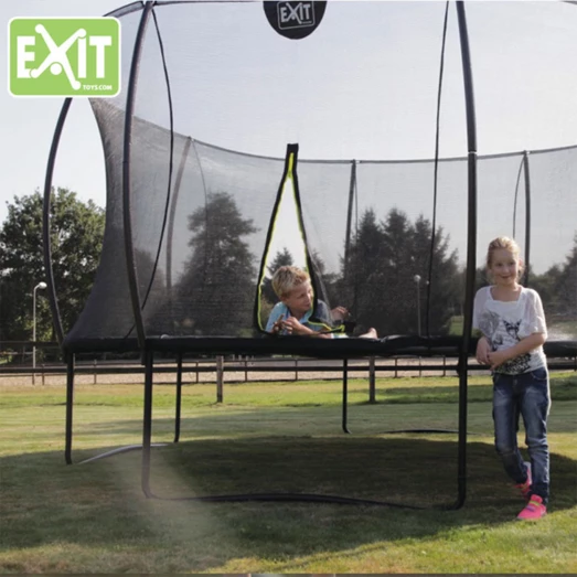 Exit Silhouette Trampolin M/sikkerhedsnet Ø366 Cm - Billede 4