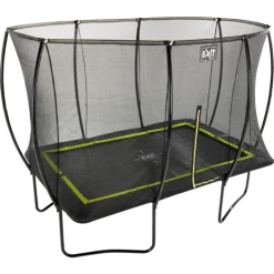 Exit Silhouette Trampolin M/sikkerhedsnet 244x366 Cm