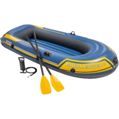 Gummibåd Inkl. årer Og Pumpe